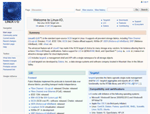 Tablet Screenshot of linux-iscsi.org